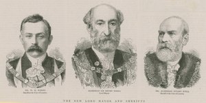 El nuevo Alcalde y los Sheriffs: el Concejal Sir Henry Isaacs, Alcalde