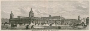 El nuevo mercado metropolitano de carne y aves, Smithfield de English School