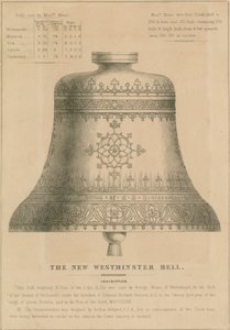 La nueva campana de Westminster (Big Ben)