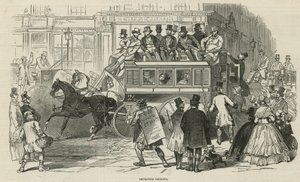 El ómnibus recién mejorado de Adams & Co de English School