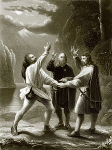 El juramento de los tres suizos de English School
