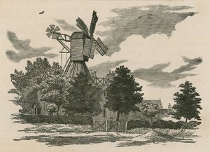 El viejo molino en Wimbledon Common de English School