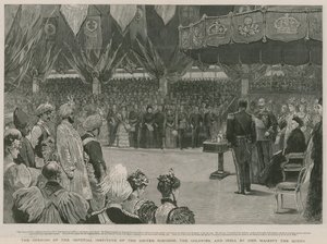 La inauguración del Instituto Imperial por Su Majestad la Reina de English School