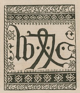 La marca del impresor de William Caxton de English School