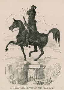 La estatua propuesta del Duque de Hierro
