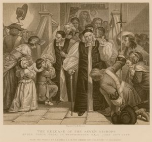 La liberación de los Siete Obispos de English School