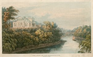 La residencia de G B Greenough, Regents Park, Londres