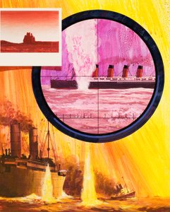 El hundimiento del Lusitania
