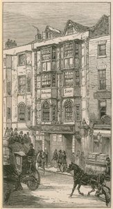 La llamada Casa de Shakespeare en Aldersgate Street de English School