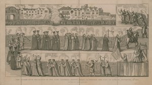 La solemne procesión de burla