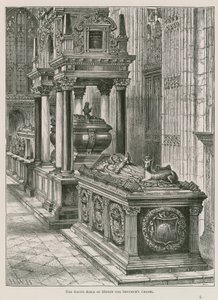 El pasillo sur de la Capilla de Enrique VII de English School