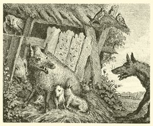 La cerda y el lobo (grabado)