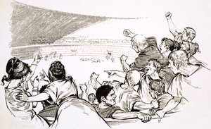 El espectáculo de la arena de gladiadores de la antigua Roma