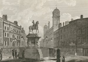 La estatua de Carlos I a caballo de English School