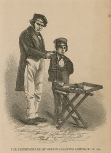 El vendedor ambulante de composición quitagrasa