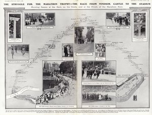 La lucha por el trofeo de Maratón de English School