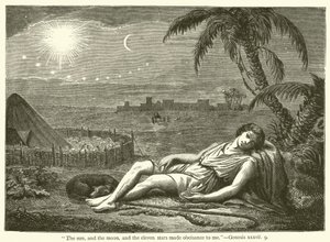 "El sol, la luna y las once estrellas se inclinaron ante mí", Génesis, xxxvii, 9