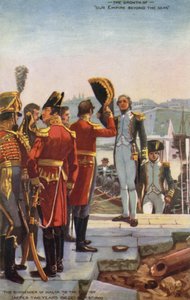 La rendición de Malta a los británicos, 4 de septiembre de 1800