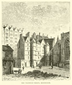 La prisión de Tolbooth, Edimburgo de English School