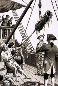 El barco del tesoro Duque di Florenciea no ha rendido más que unos pocos cañones, monedas y ollas de cobre
