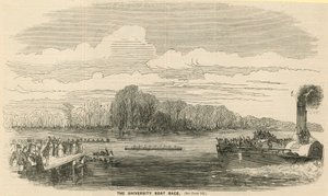 La carrera de botes de la Universidad