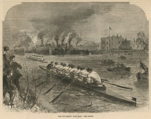 La carrera de botes universitarios de English School