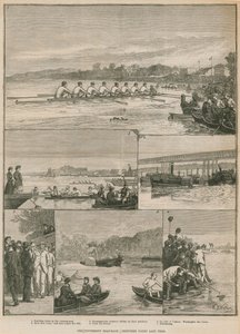La carrera de botes universitarios de English School