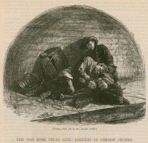La forma en que algunas personas viven: inquilinos en los arcos de Londres