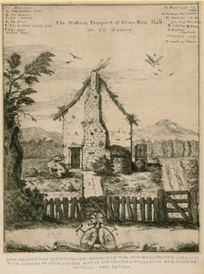 La perspectiva occidental de Bears Den Hall en Surrey de English School