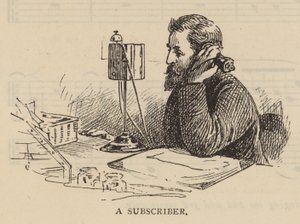 El funcionamiento del teléfono: un suscriptor de English School