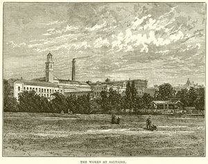 Las obras en Saltaire de English School