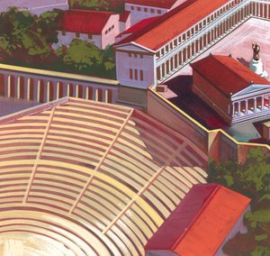 Teatro en la antigua Grecia de English School