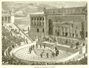 Teatro de Dionisio en Atenas de English School
