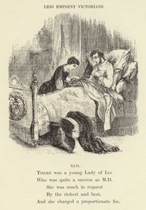 Había una joven Dama de Lee (grabado) de English School