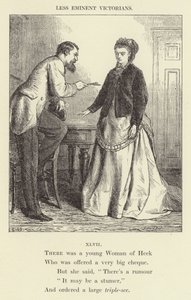 Había una joven mujer de Heck (grabado) de English School
