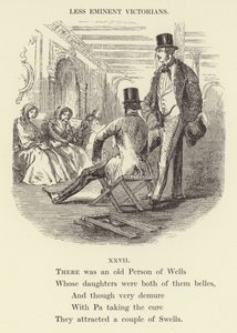 Había una vieja Persona de Wells (grabado)