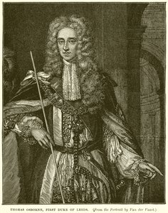 Thomas Osborne, Primer Duque de Leeds de English School