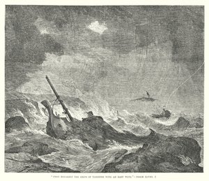 Rompes las naves de Tarsis con un viento del este, Salmo XLVIII, 7 de English School