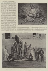 Caza de Tigres y Ciervos con el Guepardo, cerca de Hyderabad, India de English School