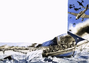 Una y otra vez, los pequeños barcos cruzaron el Canal de la Mancha