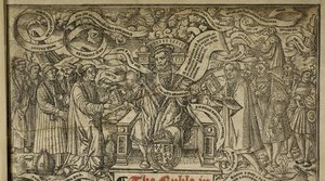Detalle de la página de título que representa al 
