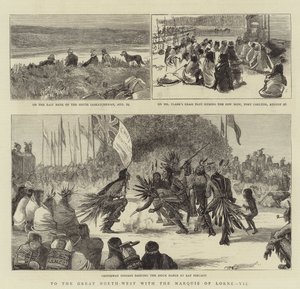 Al Gran Noroeste con el Marqués de Lorne, VII (grabado)