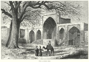 Tumba de Nadir Shah (grabado) de English School