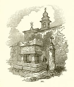 Tumba de Petrarca en Arqua de English School