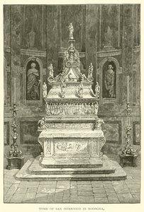 Tumba de San Domenico en Bolonia de English School