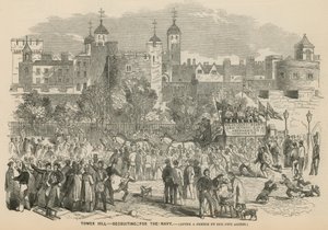 Tower Hill, Londres: reclutamiento para la Marina de English School