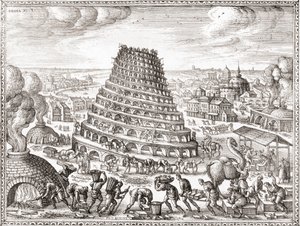 Torre de Babel (imprimir) de English School