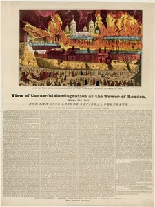 Incendio de la Torre de Londres, 1841