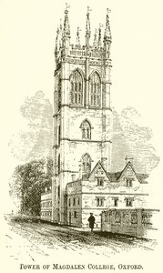 Torre del Colegio Magdalen, Oxford