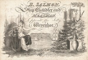 Tarjeta comercial, B Salmon de English School